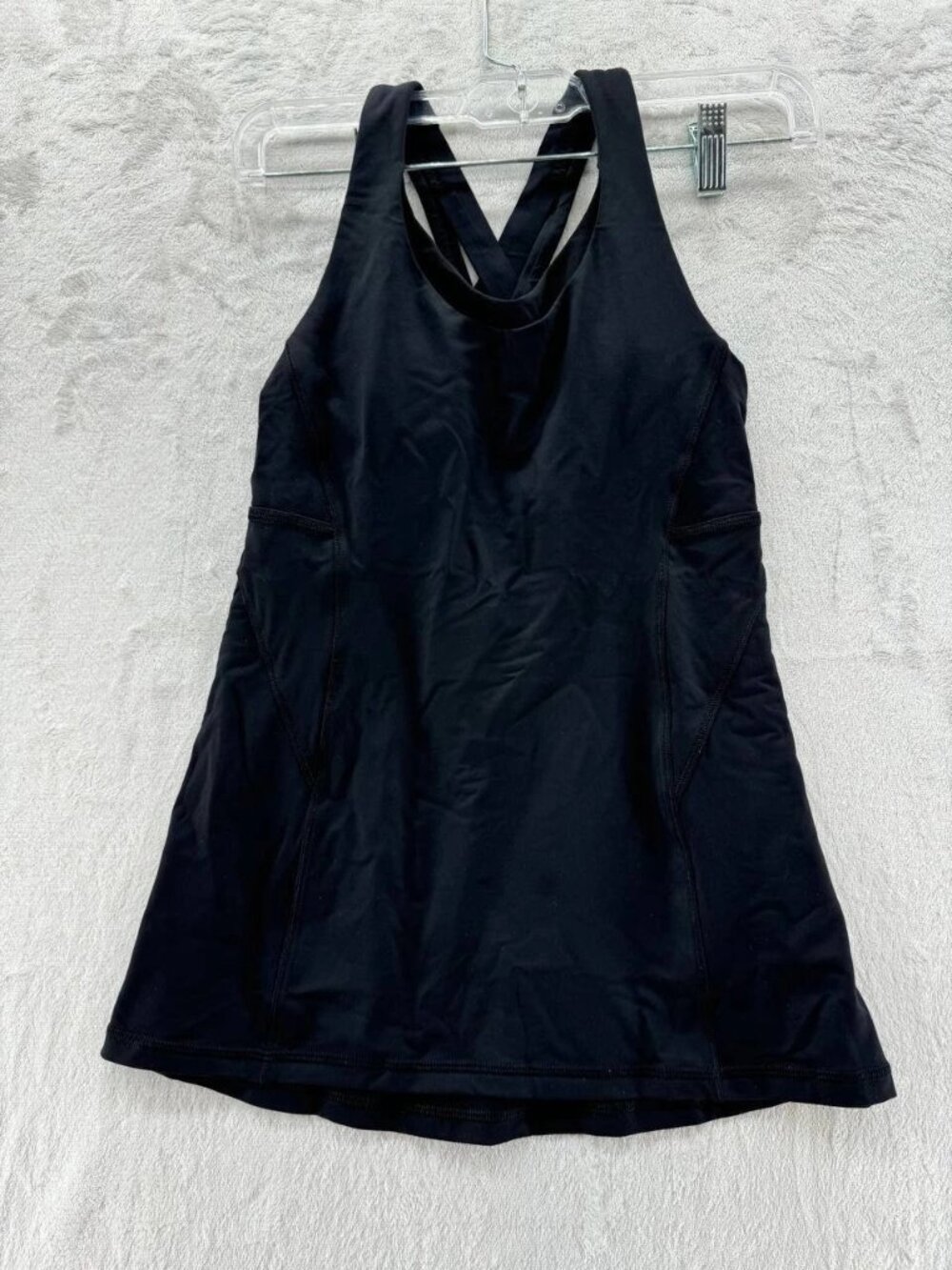 NWOT - Lululemon Stash N Run Tank *Medium Support For B/C Cup Black | SIZE: 2